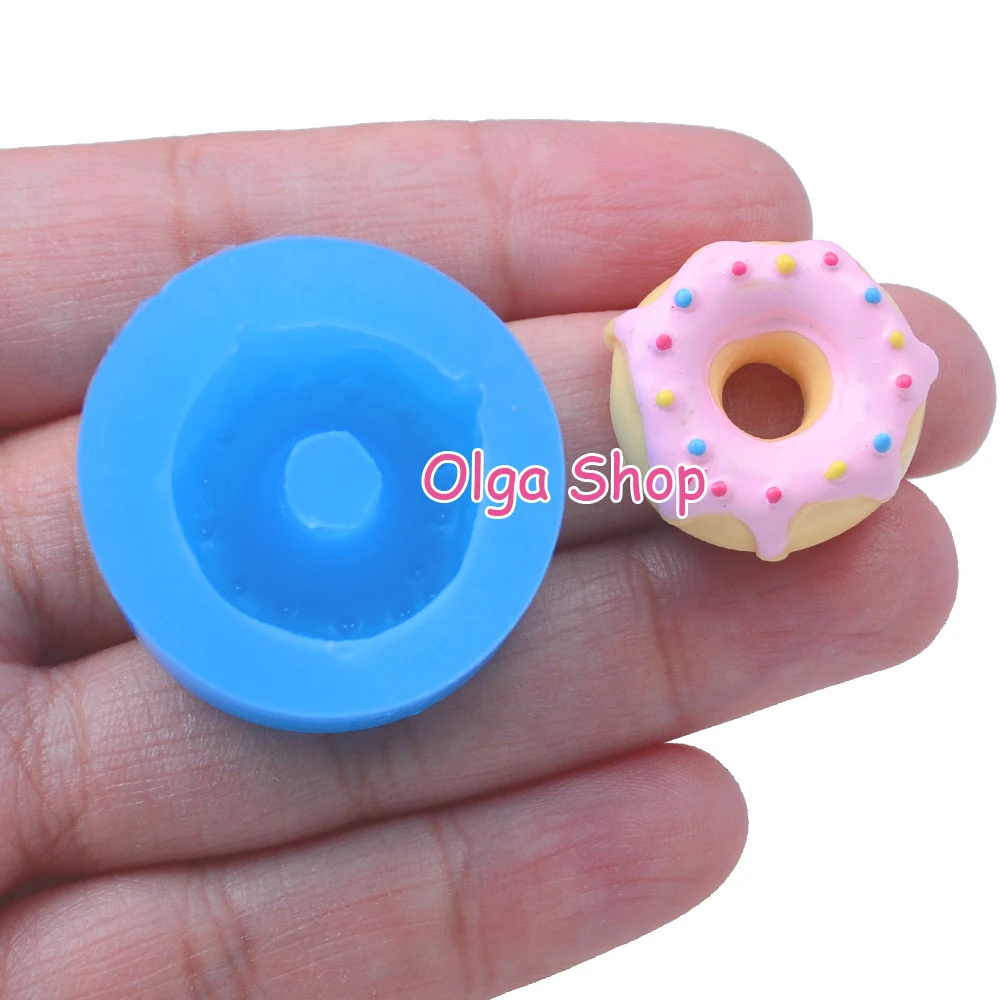 пончик/пончик с окропляет силиконовый гибкий наёмите плесень пищевой сладости