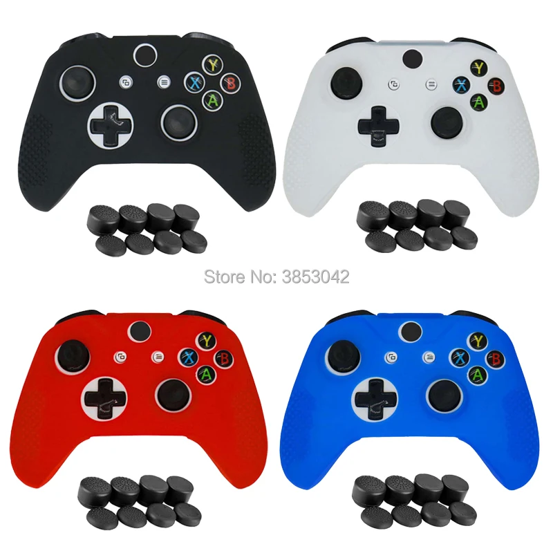 Защитный чехол для геймпада 9 в 1 из мягкой силиконовой резины Microsoft Xbox One S X|Чехлы| |