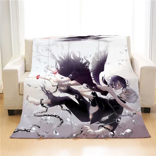 Style 3 Аниме Токийский вурдалак Кен Kaneki, одеяло, коврик для ванной, полотенце для путешествий, дома, сна, спальни, одеяло для пикника, детские подарки для косплея - Цвет: Style 3