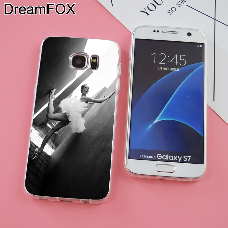 DREAMFOX K025 Мягкий силиконовый чехол из ТПУ для samsung Galaxy Note S 6 7 8 9 Edge Plus Grand Prime