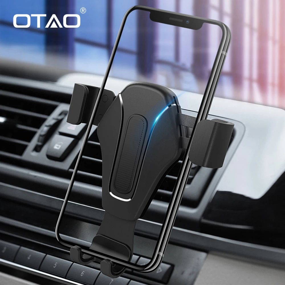 Автомобильный держатель для телефона OTAO iPhone 8 с креплением на вентиляционное