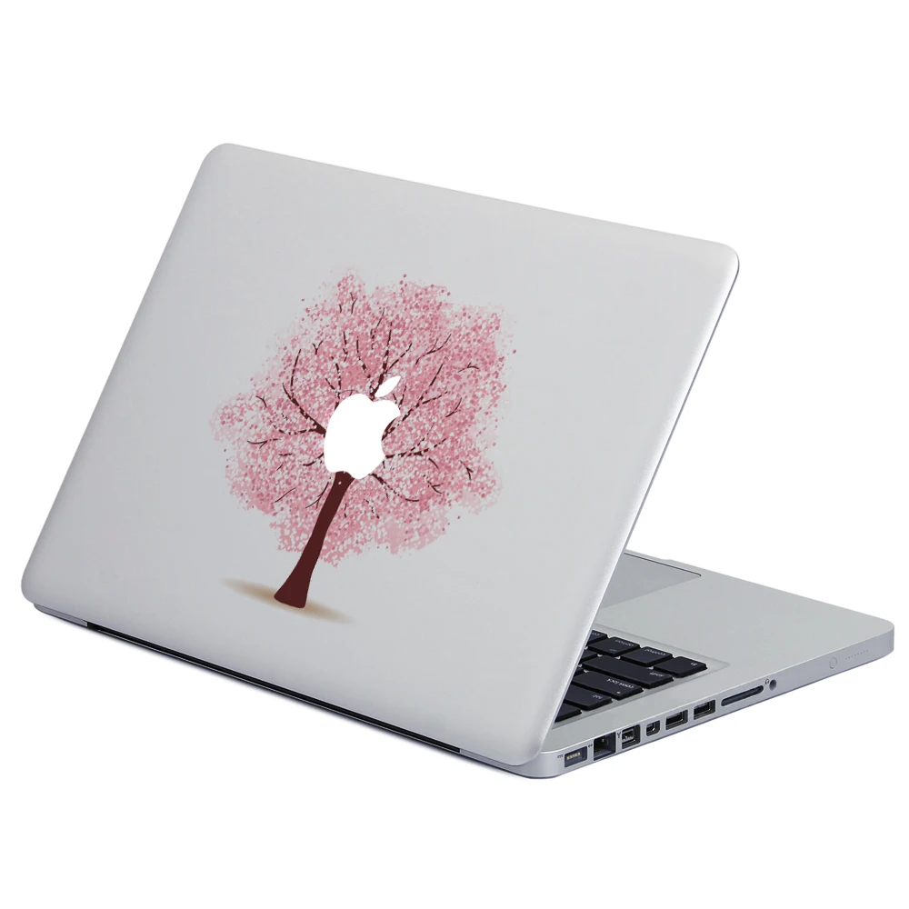 Виниловая наклейка на ноутбук с розовым сердечком для macbook Pro Air 13 дюймов рисунком