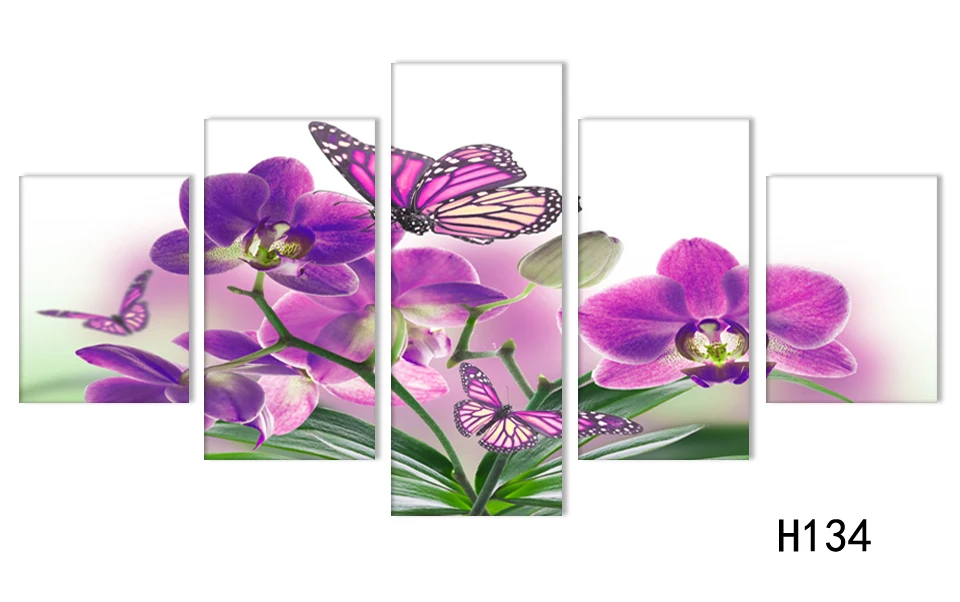 5 шт. художественная картина дешевая абстрактная Современная Настенная живопись