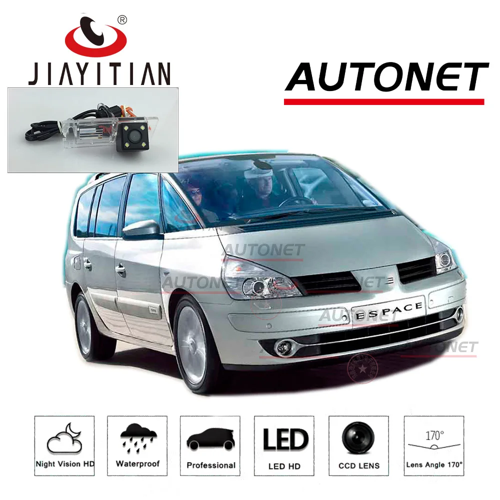 JiaYiTian камера заднего вида для Renault Espace 4 espace IV/парковочная камера/CCD ночное видение/камера номерного знака/камера заднего вида