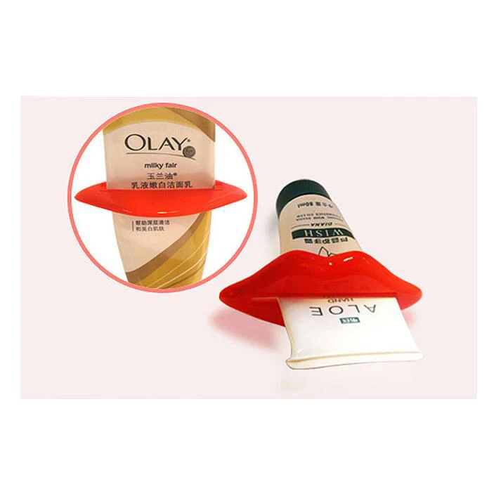 FEIGO, 2 шт., многофункциональная выжималка для красных губ, соковыжималка для зубной пасты, домашний держатель, простая соковыжималка, диспенсер для зубной пасты F106