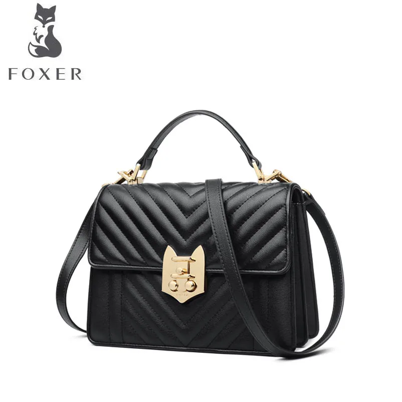 FOXER маленький аромат сумка женская 2019 новая галогенная на замену блуждающая