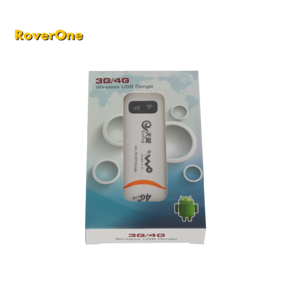 RoverOne WCDMA 4G Dongle Беспроводная сетевая карта USB модем адаптер для ПК планшета SIM карты