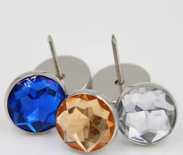 5000 шт. 3 цвета стразы застежка из сплава акриловые мягкие пуговицы в упаковке для