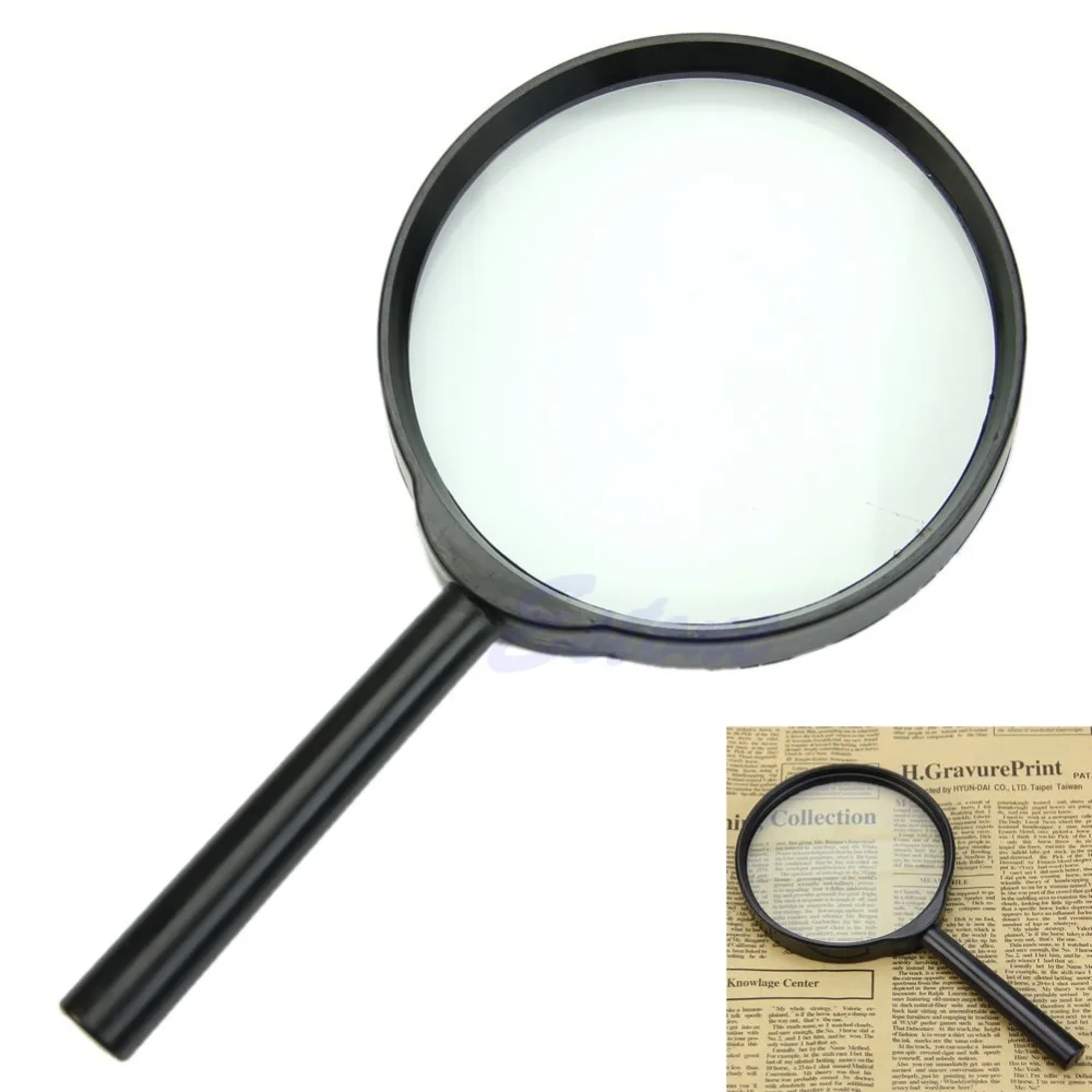 5X100 мм Ручная лупа для чтения увеличительное стекло ювелирные изделия в виде