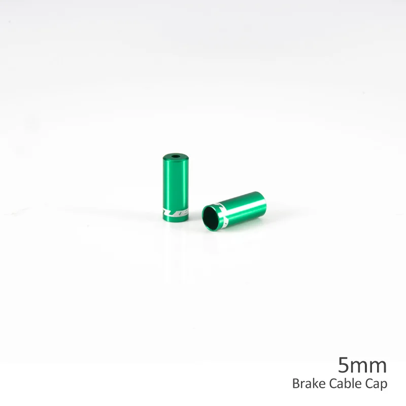 5mm Green GUB 10 шт./лот велосипедный переключатель тормозной провод кабель Линия переключения передач для MTB тормоз для дорожного велосипеда кабель Конец Крышки набор 4 мм 5 мм - Цвет: 5mm Green