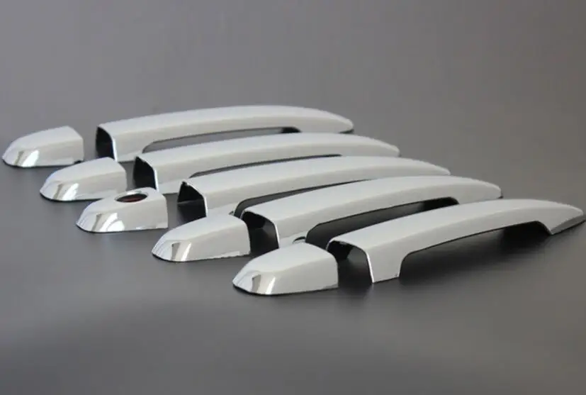 ABS chrome door handle cover For Toyota Prado Land Cruiser fj120 2003-2007 2008 2009 | Автомобили и мотоциклы