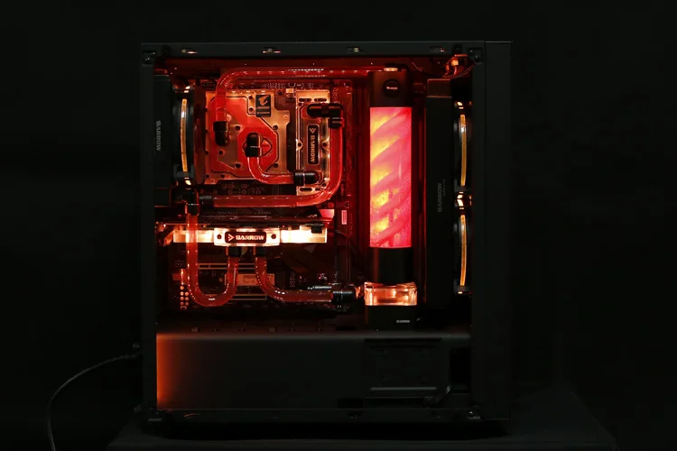 Курган кулер для воды NZXT S340 Elite один значительно Enjie хост жесткие трубки схема освещения Комплект