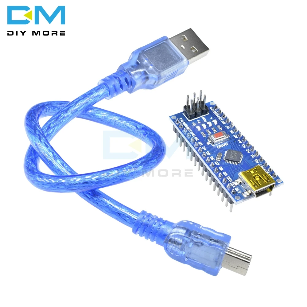 Плата микро контроллера Nano CH340 V3.0 5 шт. мини драйвер USB ATmega328 В 16 м плата