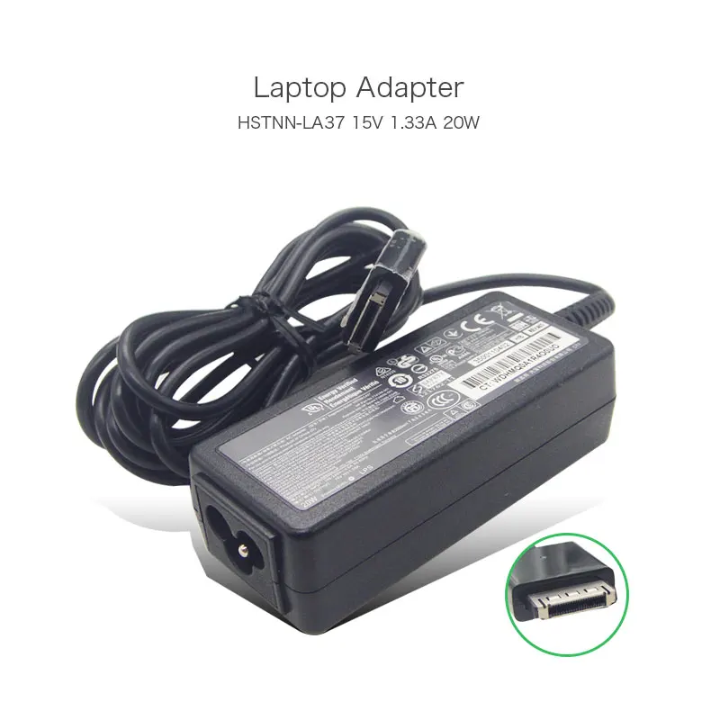 

RongTop 15V 1.33A 20W 40 Pin AC Adapter Charger for HP ENVY X2 11-G012NR NOTEBOOK PC HSTNN-LA37 PA-1200-22HB