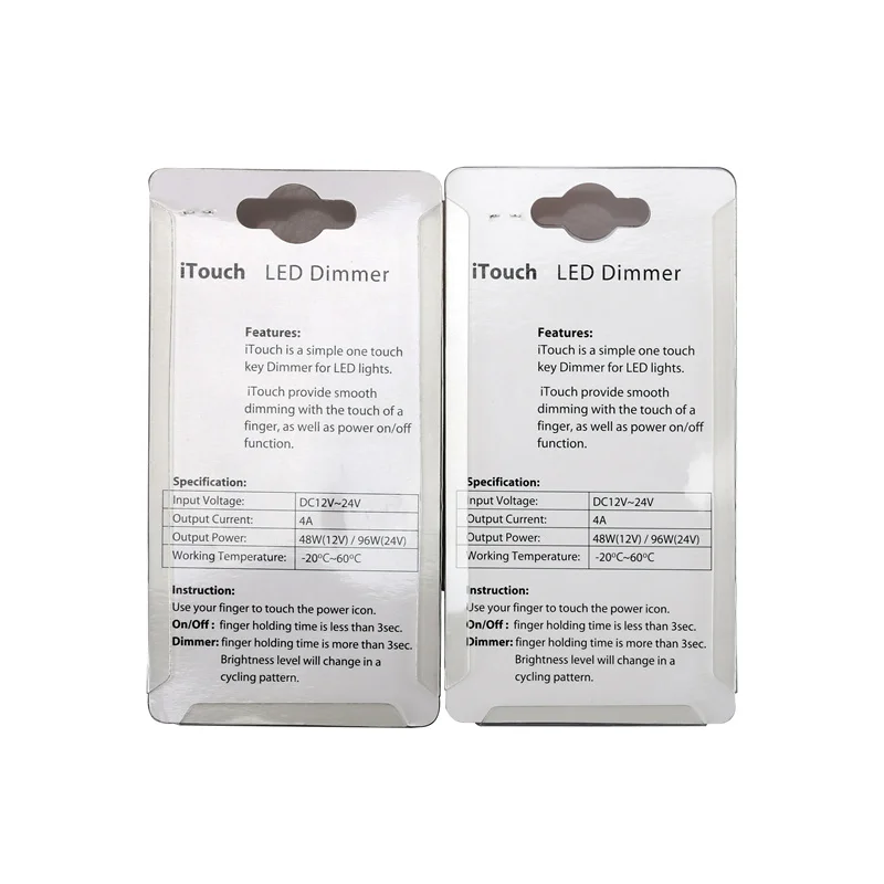 DC12V-24V Itouch светодиодный диммер сенсорный переключатель 1CH сенсорный линейный контроллер разъем постоянного тока для SMD5050 3528 одноцветные полосы света