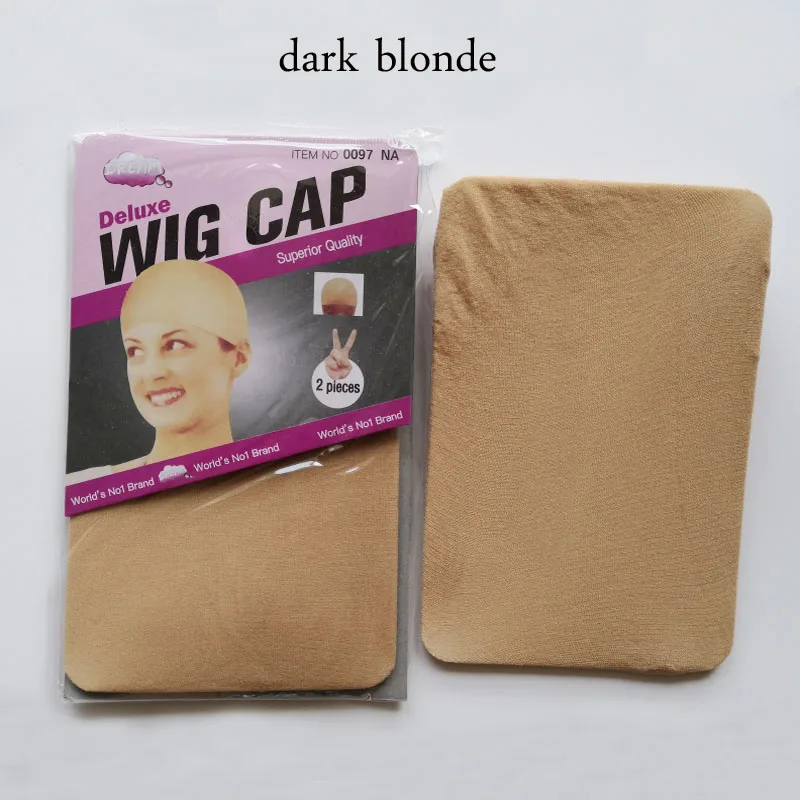 6 шт. (3 сумки) коричневый чулок колпачок парик на сетке Лайнер Hairnet снуд бесклеевой