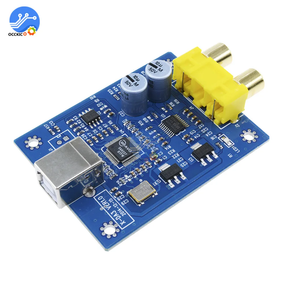 Аудио декодер плата dacmodule SA9227 PCM5102A 32 бит USB HIFI декодер плата модуль Расшифровка усилителей аудио плеер ЦАП конвертер
