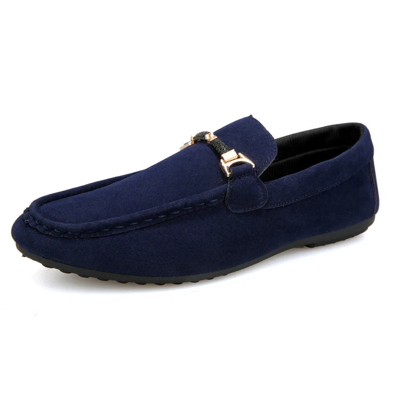 blue A21-32 Роскошные мужские мокасины Для летних вечеринок обувь, мягкие мокасины Повседневная кожаная обувь Для мужчин Туфли без каблуков обувь для вождения Для мужчин Мужская Обувь Zapatillas - Цвет: blue A21-32
