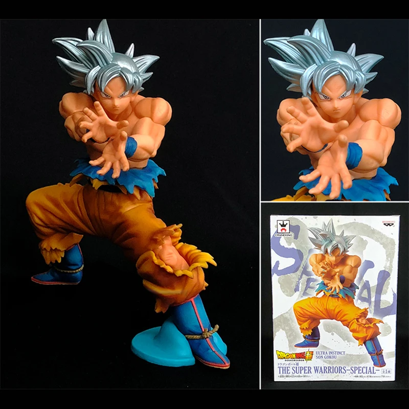 100% Оригинальный Жемчуг дракона супер ПВХ Jiren ультра инстинкт Goku Chikara no Taikai модель