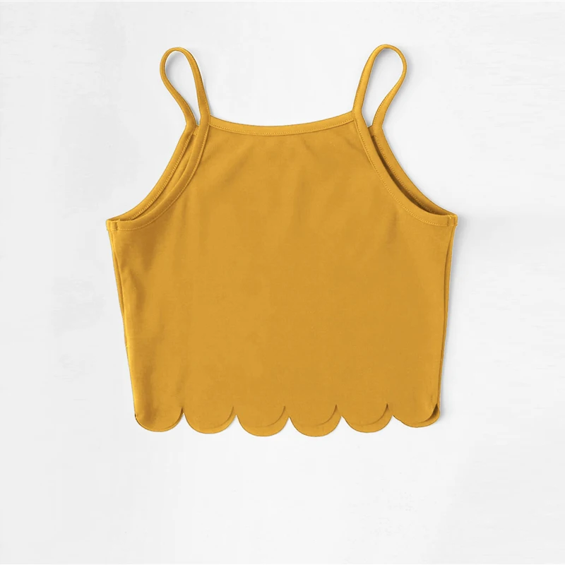 SHEIN летний красный топ на бретельках, жилет, Женский Повседневный жилет на бретельках, тонкий топ на бретельках