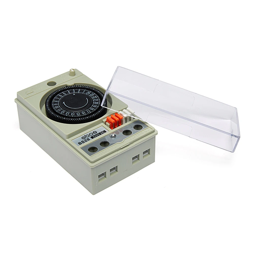 New OBOS brand good quality trip type 110V timer mechanical with 48 times on/off per day min time interval 30min free shipping |