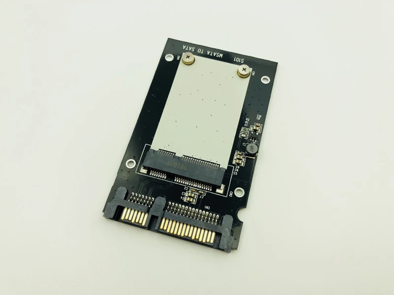 Новинка 50 мм Маленькая плата mSATA SSD до 2 5 &quotSATA диск конвертер адаптер msata для