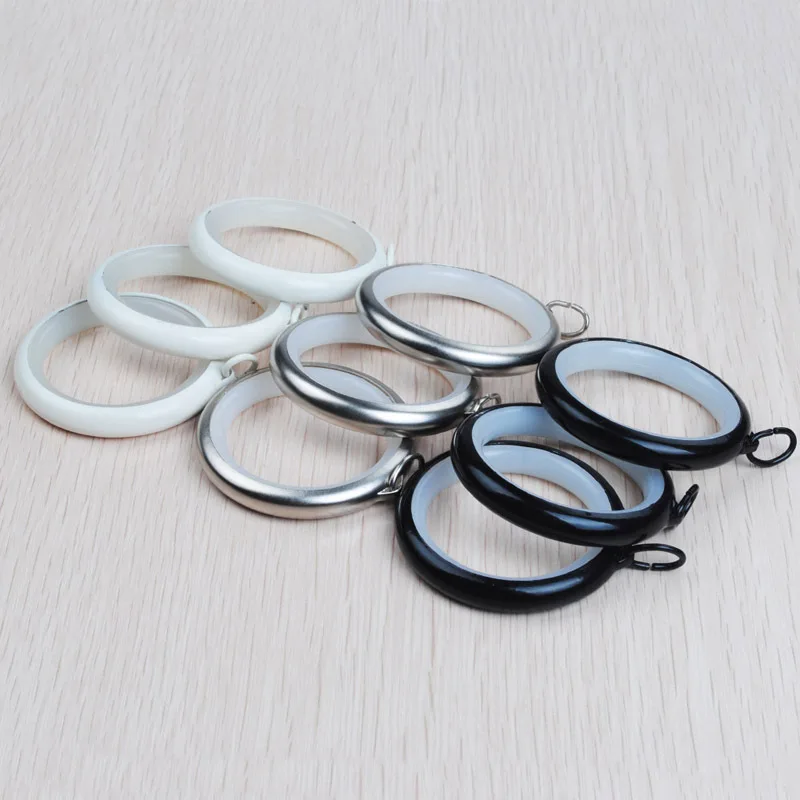 Аксессуары для оконных штор висячие кольца с металлической поверхностью римских