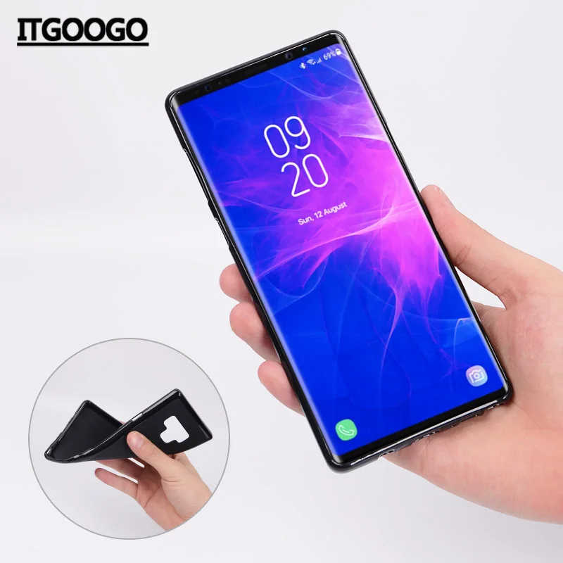 Для samsung Galaxy Note9 Чехол Мягкий силиконовый чехол для телефона Note 9 задняя