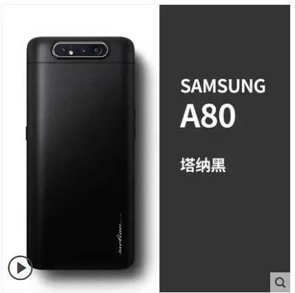 Для samsung Galaxy A80 Роскошный чехол из натуральной кожи. Вставьте 360 Градусов Кожаный чехол для телефона samsung s10 plus s10E