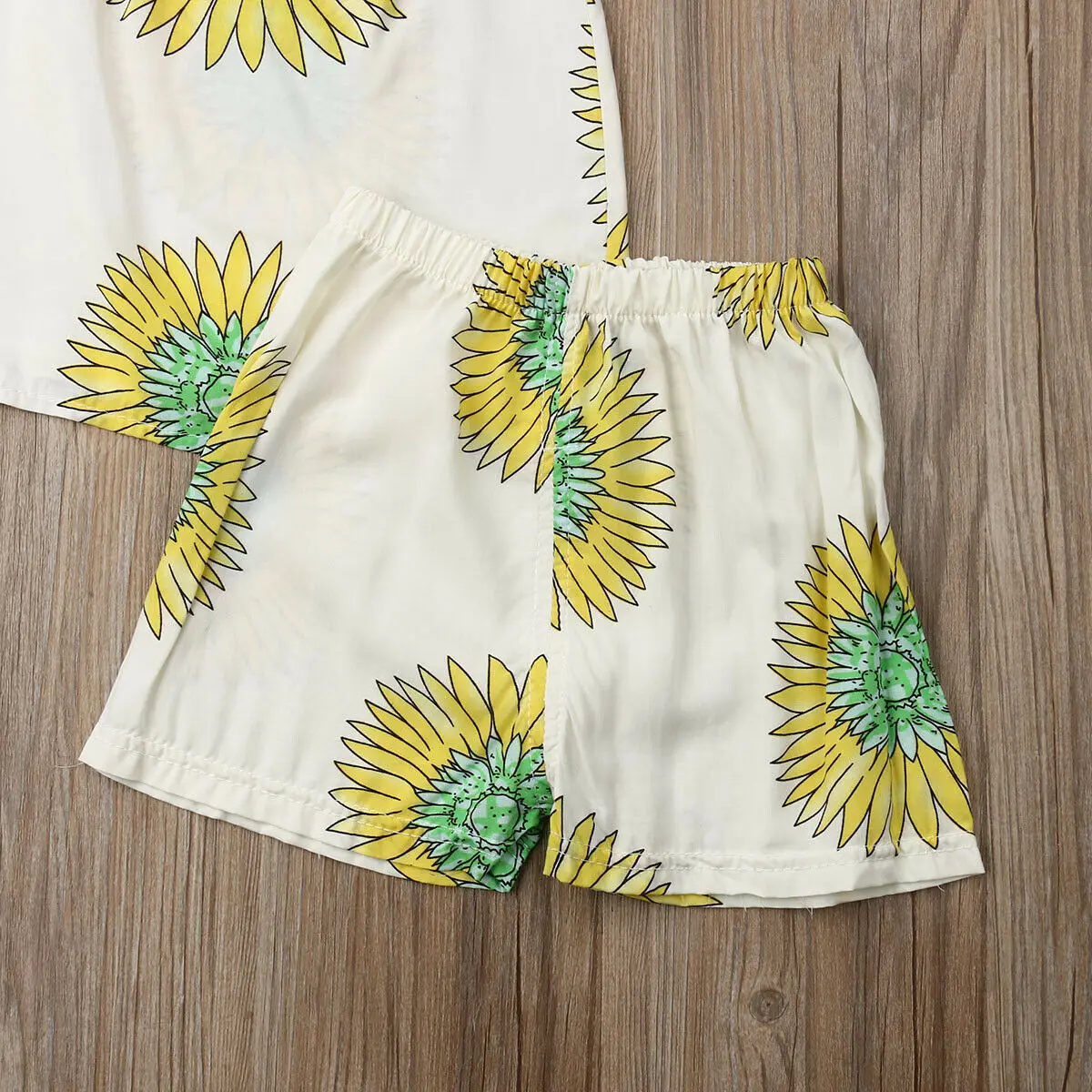 Комплект одежды из 2 предметов для новорожденных и маленьких девочек топы на