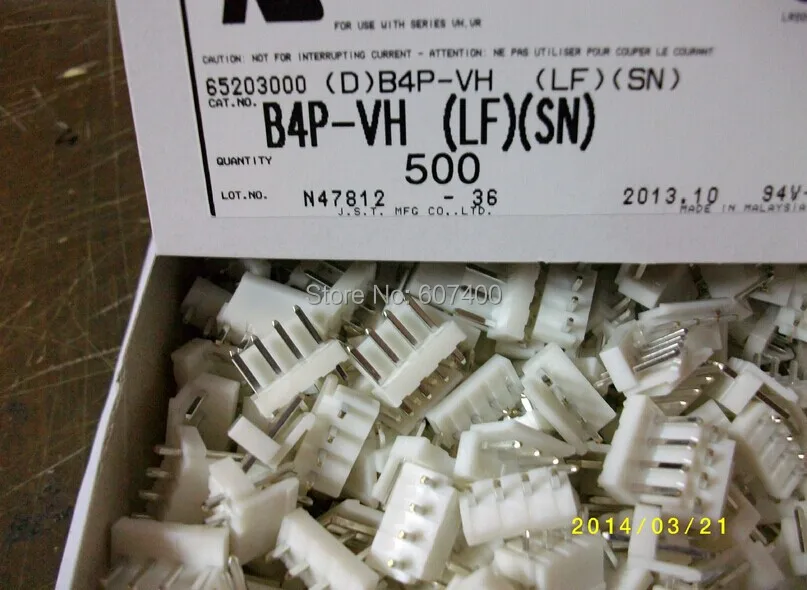 

B4P-VH(LF)(SN) CONN HEADER VH TOP 4POS 3.96MM B4P-VH Connectors terminals housings 100% new and original parts