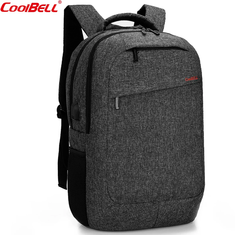 CoolBell ноутбук рюкзак с зарядка через usb Порты и разъёмы большой Ёмкость