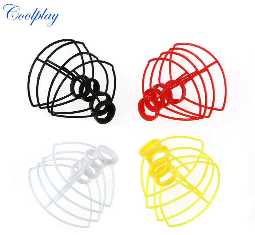 4 комплекта Cheerson CX 10/CX 10A/CX 10C/CX 10W RC Quadcopter Запчасти пропеллер Prop Fender кронштейн