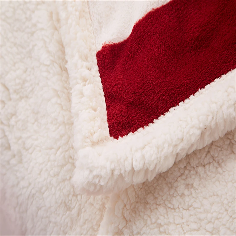 Одеяло sherpa фланелевый флисовый толстый мягкий теплый плед для дивана покрывала с