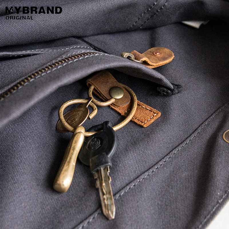 Mybrandoriginal Crossbody сумка повседневная мужские сумки высокого качества холщовый мешок