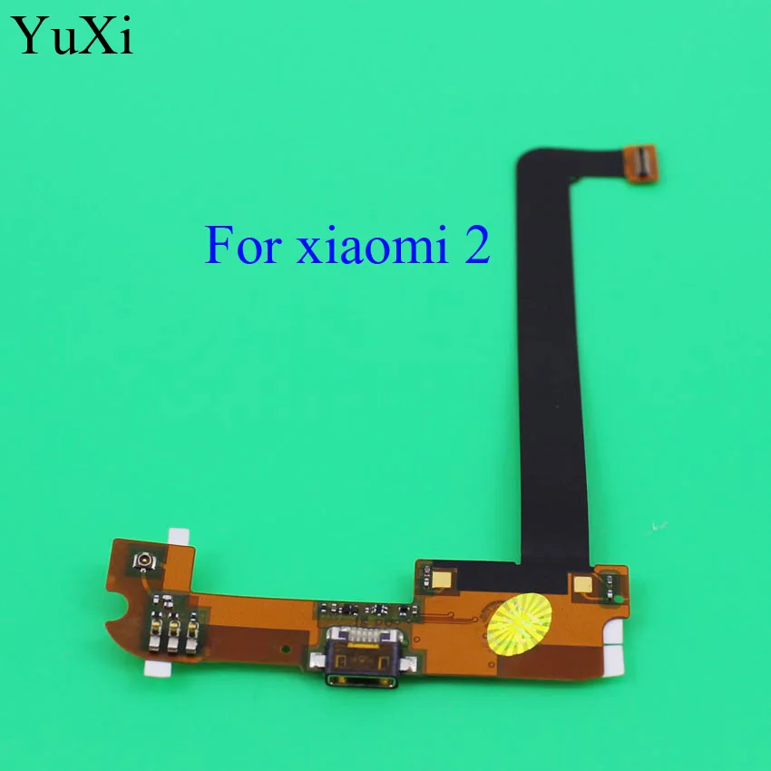 

YuXi USB зарядка порт плата для зарядки гибкий кабель и микрофон запасные части для Xiaomi 2A Mi 2A Mi2A M2A ремонт телефона