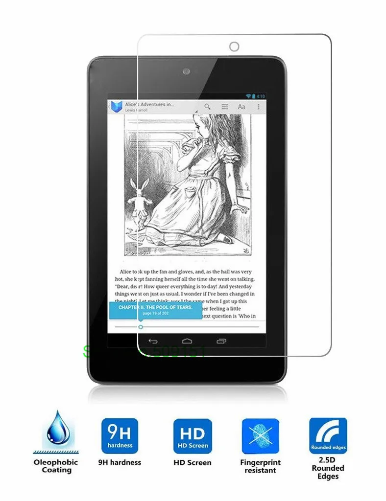 Защитное стекло закаленное для Asus Google Nexus 7 1st 2012|screen protector|asus tablet screen protectortablet protector