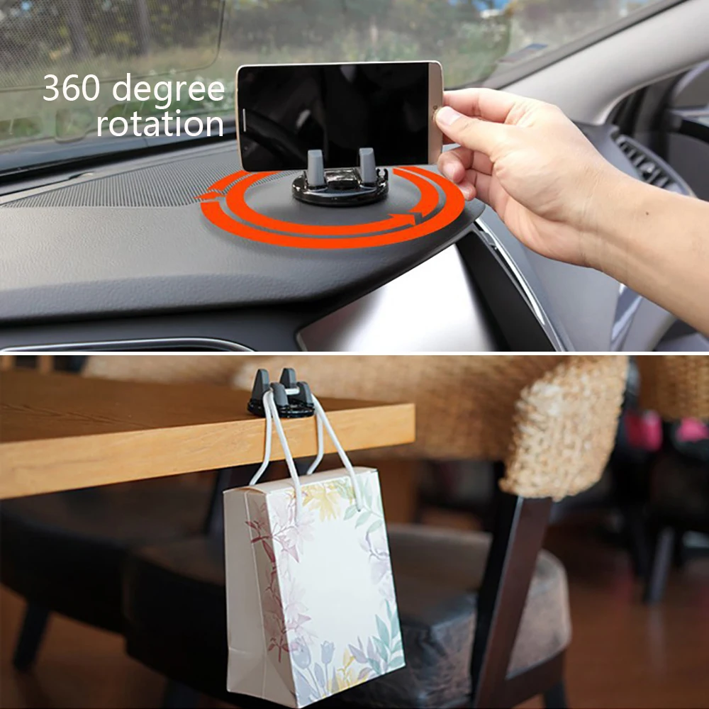 Автомобильный держатель для телефона Противоскользящий коврик мобильный