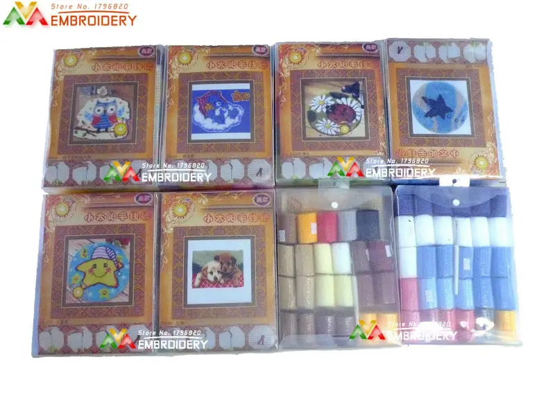 Бесплатная доставка DIY Набор для рукоделия неплавная пряжа вязания крючком