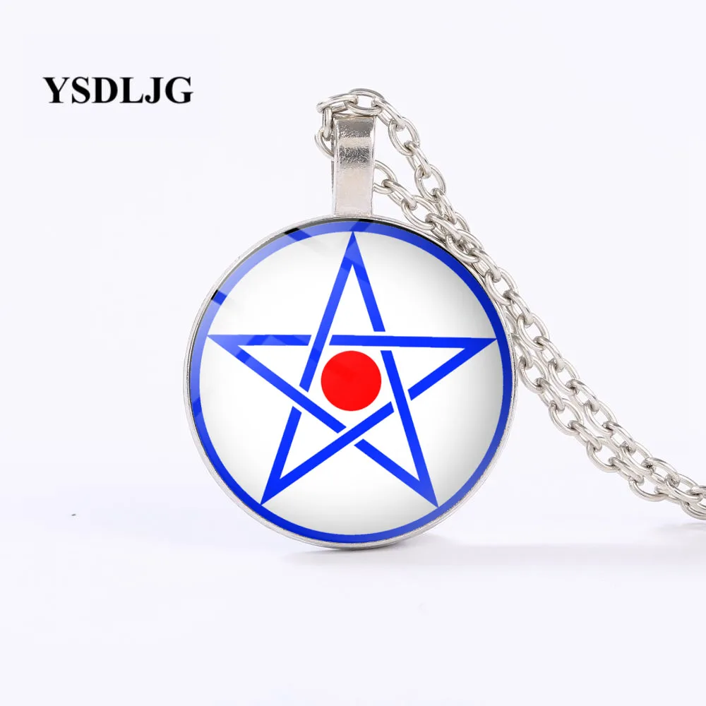 YSDLJG Eosteric ожерелье Liber AL Vel Legis пентаграмма телема символ Aleister Crowley вера