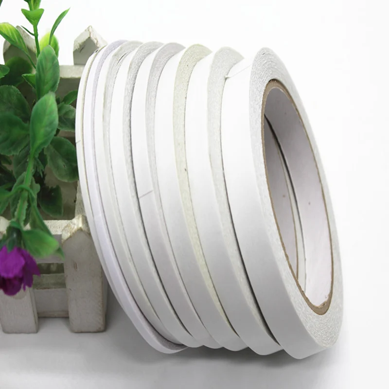 Двусторонняя клейкая лента для рукоделия масляная 12 метров аксессуары волос