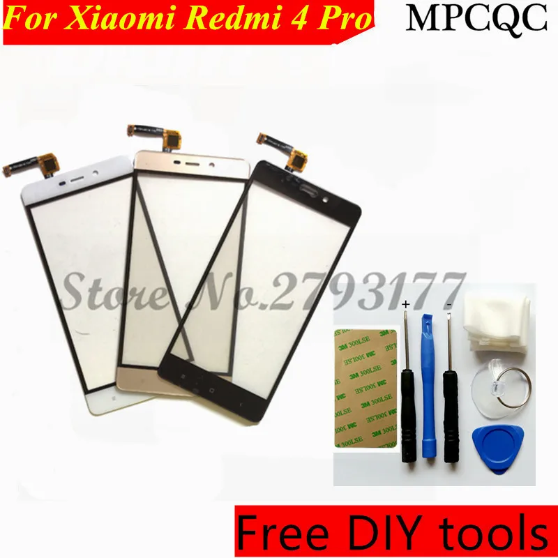 Mpcqc Инструменты + 3 М Стикеры на складе Замена Сенсорный экран для Xiaomi Redmi 4 Pro 4A 5.0