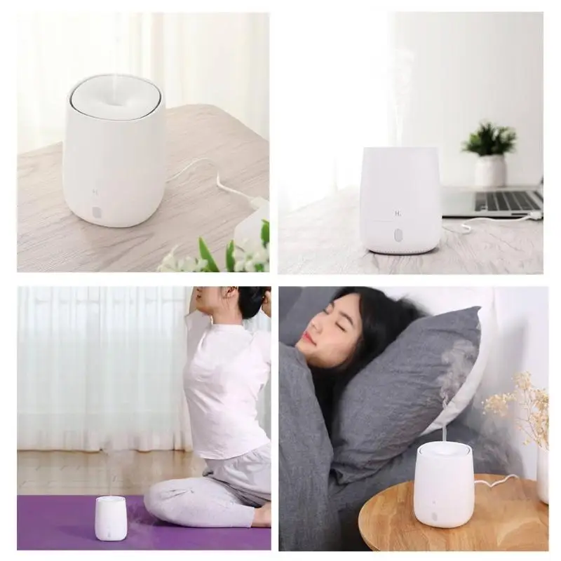 Xiaomi портативный мини USB 120 мл арома-диффузор увлажнитель воздуха тумана с ночным светильник для автомобиля для дома и офиса очистка воздуха Прямая поставка