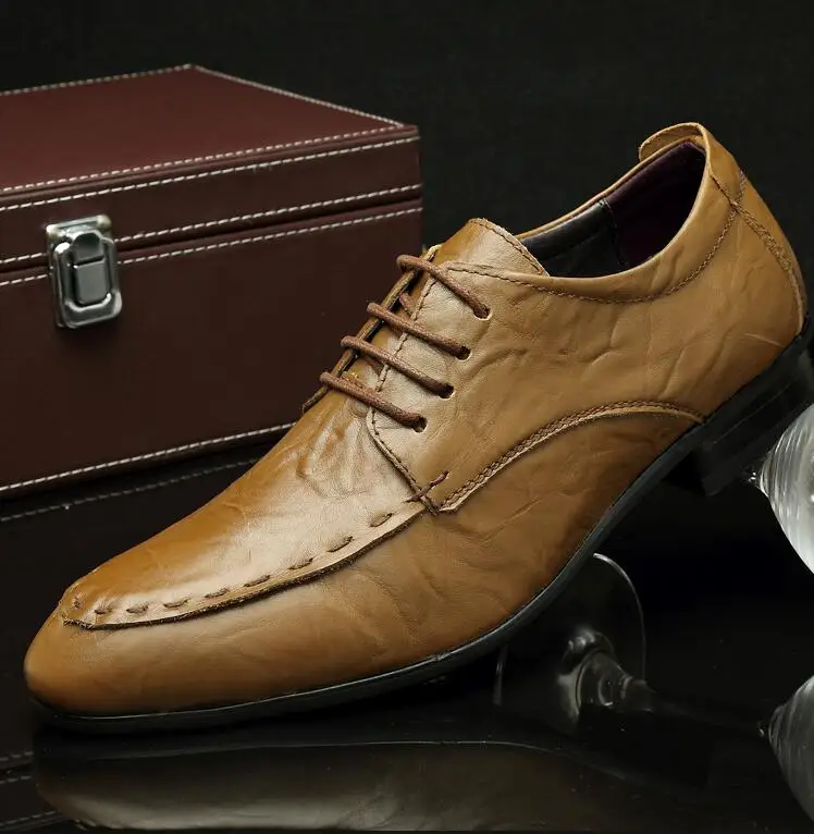 Плюс: 35-48 49 50 высокое качество мужской shoesComfortable zapatos hombre Для мужчин красавец владеет обувь платье/Свадебные мужская деловая обувь