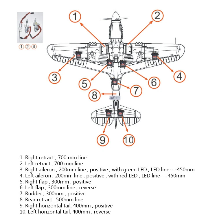 Большой масштаб Пены rc Самолеты P40 ARF Warhawk