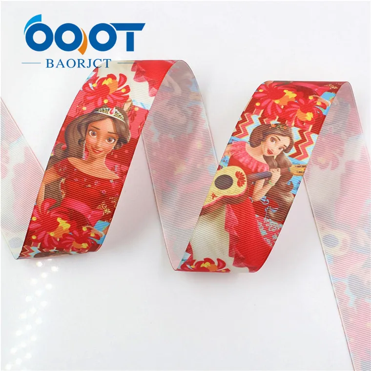 I-19518-1285 OOOT BAORJCT I-19518-1274, 38 мм 10 ярдов мультфильм термотрансферные печатные корсажные ленты, ленты ремесла, лук колпачок DIY аксессуары - Цвет: I-19518-1285