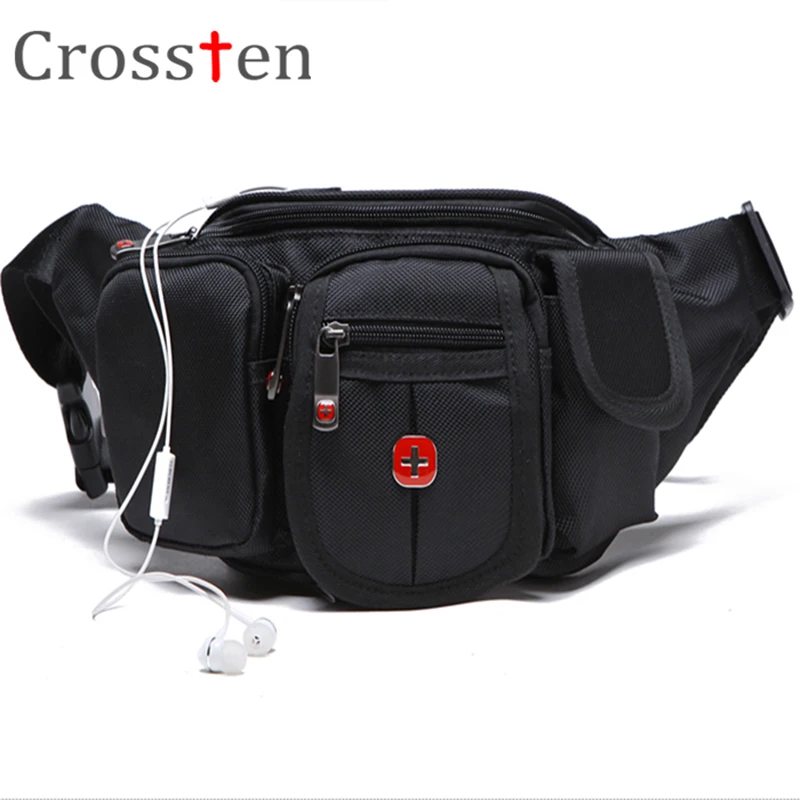 CROSSTEN высокое качество 230D нейлоновая сумка для путешествий пояс поясная сумка нагрудная сумка