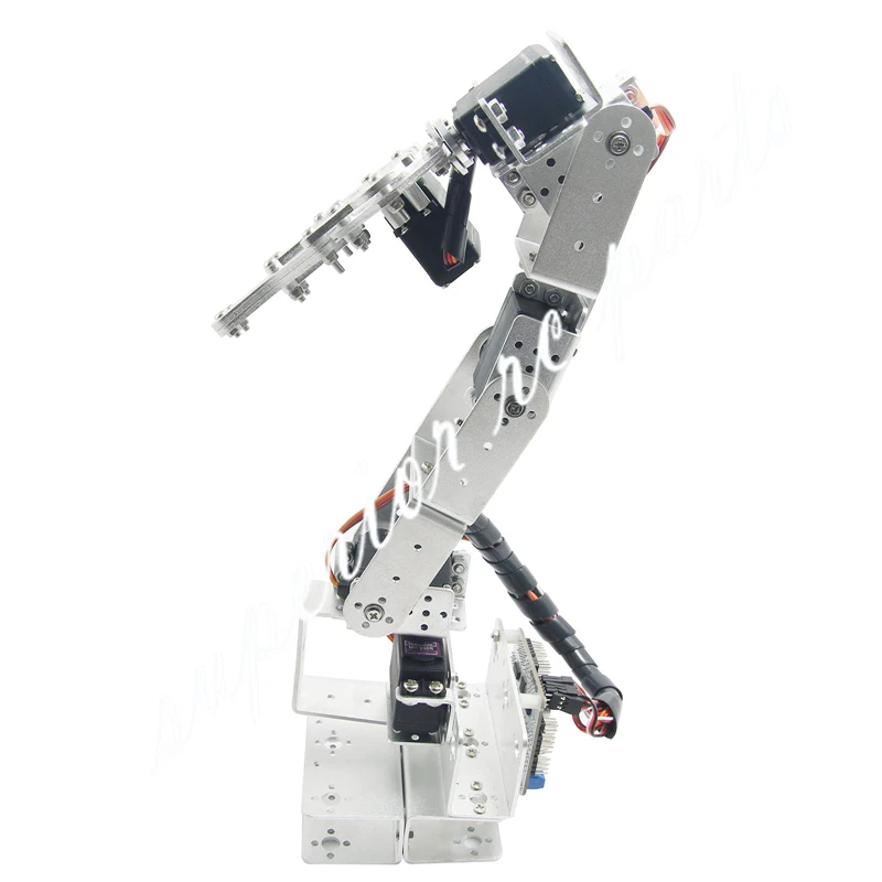 Arduino Robot 6 DOF алюминиевый Clamp Claw Mount Kit Механическая Роботизированная рука и