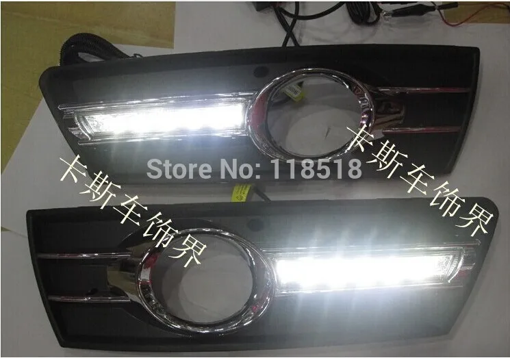 

eOsuns LED daytime running light DRL for VW Volkswagen PASSAT CC 2008-2013, wireless switch control, turn signal