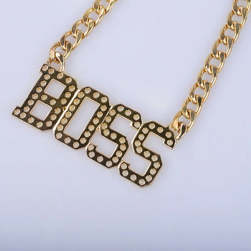 Ожерелье с полым кулоном в стиле панк для мужчин и женщин|chain necklace|fashion necklacenecklace